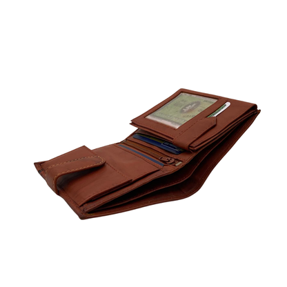 Standing Mens Collection Bi-Fold Wallet # 621CL