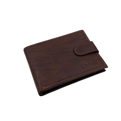 Antq, Smooth Leather Wallet With Inside Leather Lining # 1981CL