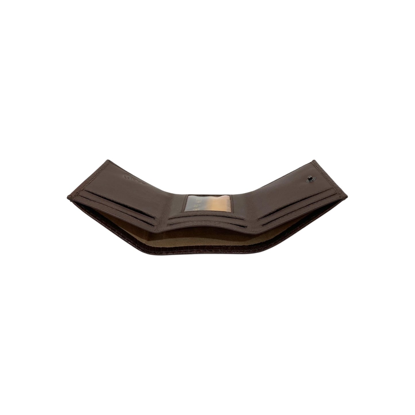 RFID Compact Trifold Cards & Cash Wallet #  1891 Button