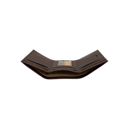 RFID Compact Trifold Cards & Cash Wallet #  1891 Button