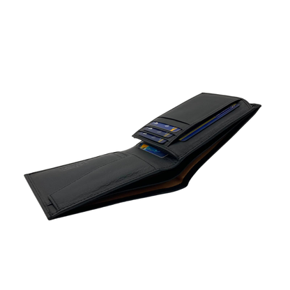Antq, Smooth Leather Wallet With Inside Leather Lining # 1886C