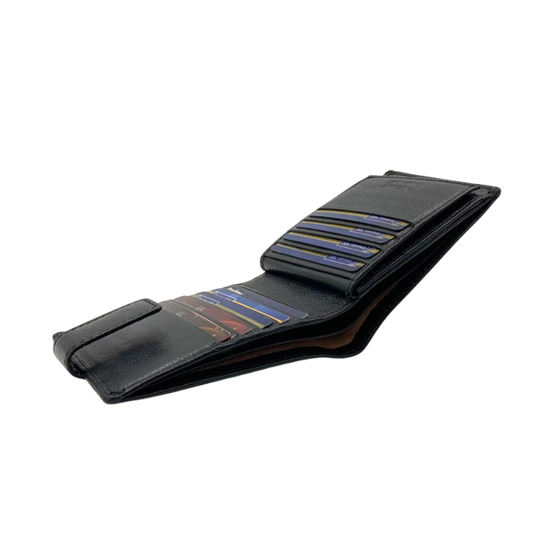 Pebble Texture 8 Card Billfold Wallet # 1888L