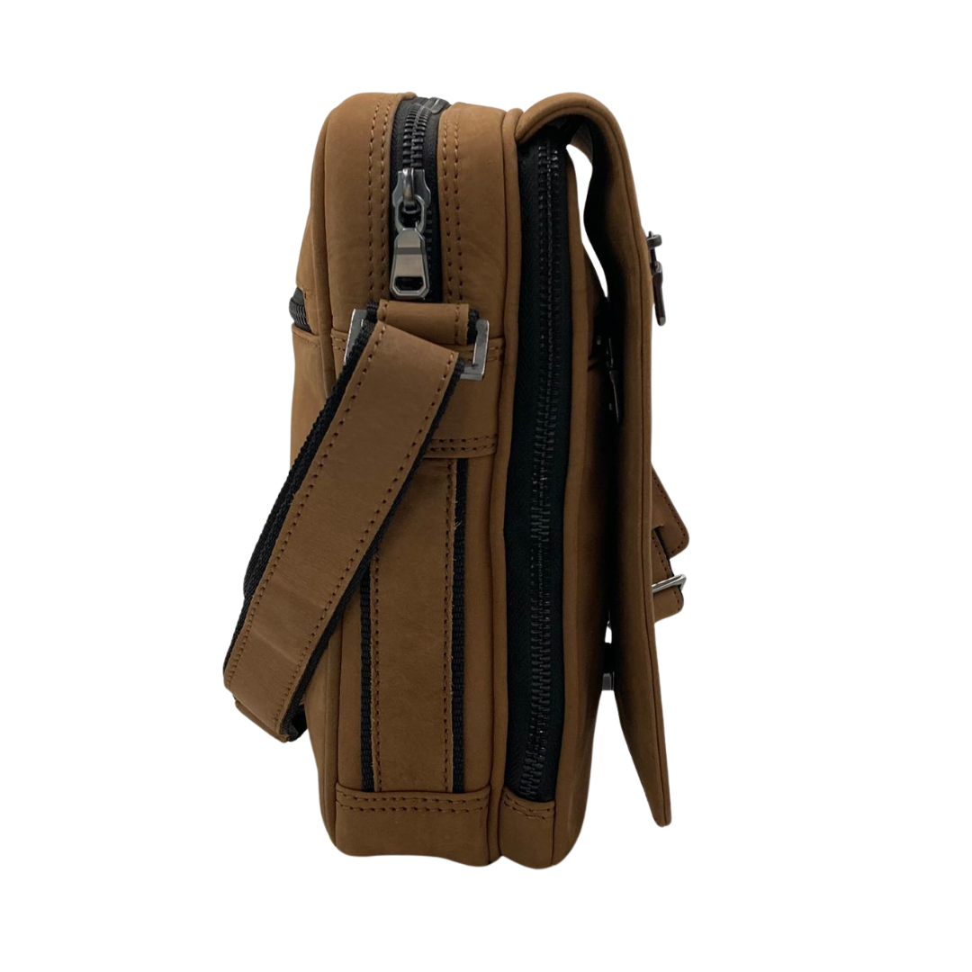 Leather Crossbody/Messenger Bag # 2353Z