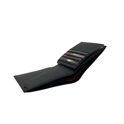 Antq, Smooth Leather Wallet With Inside Leather Lining # 1890C
