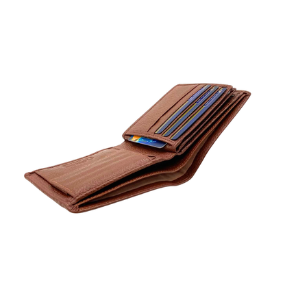Pebble Texture 8 Card Billfold Wallet # 983C