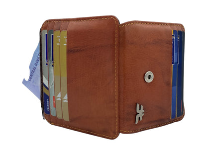 Card Case & Cash Wallet Compact Size 12 Card Space # 4029SN