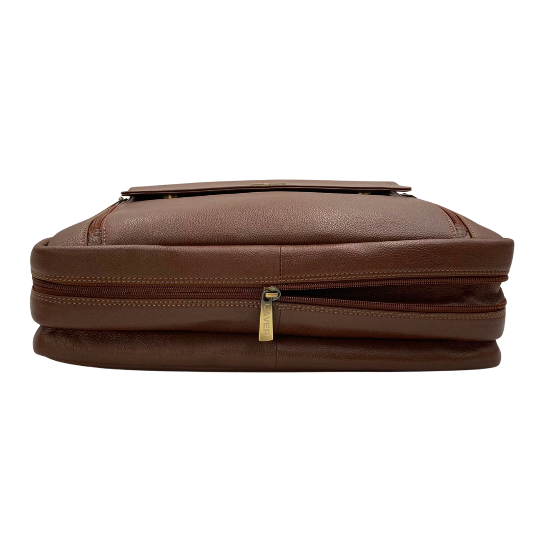 Expandable Leather Laptop Organiser Premium  # 2819
