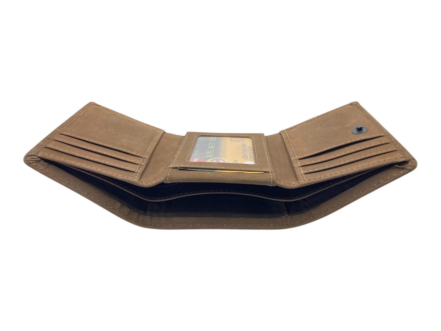 VIP Vintage Men's Trifold Wallet # RFID 1159 BUTTON