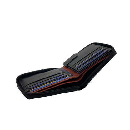Fullzip leather mens Wallet #1426Z
