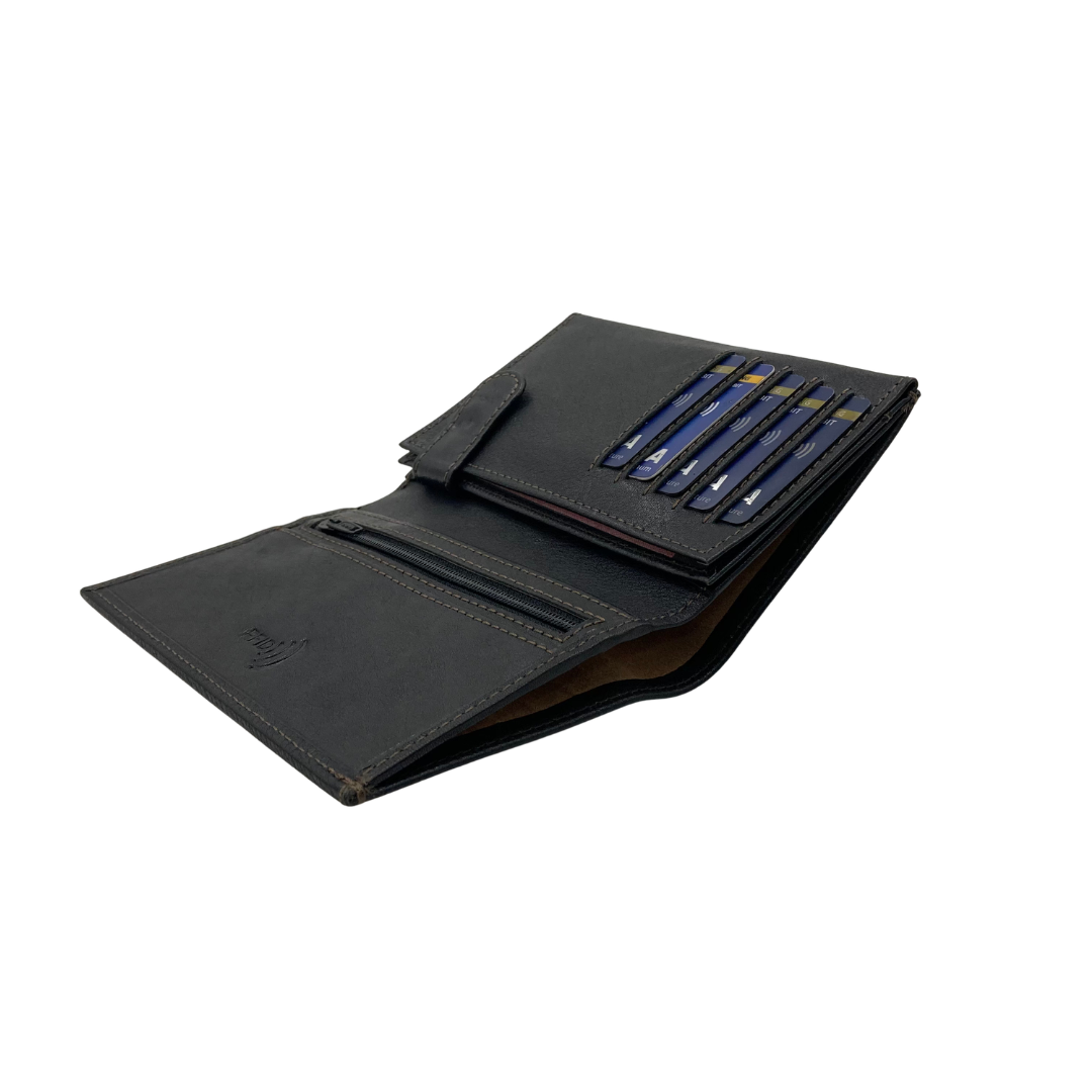 Shield Collection Bi-Fold RFID Wallet # 4102S