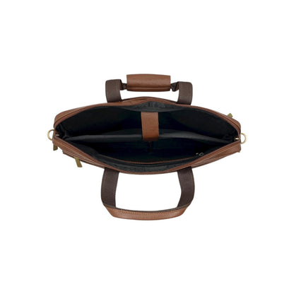 Explorer Premium Big Leather Office Laptop Bag #2888