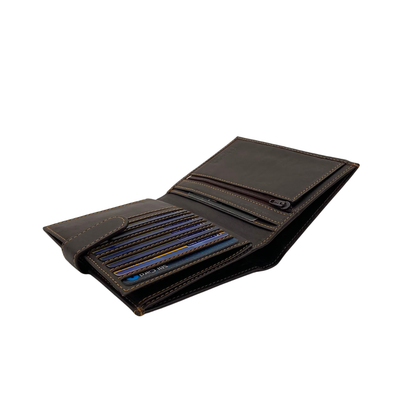 Standing Mens Collection Bi-Fold Wallet # 1228L