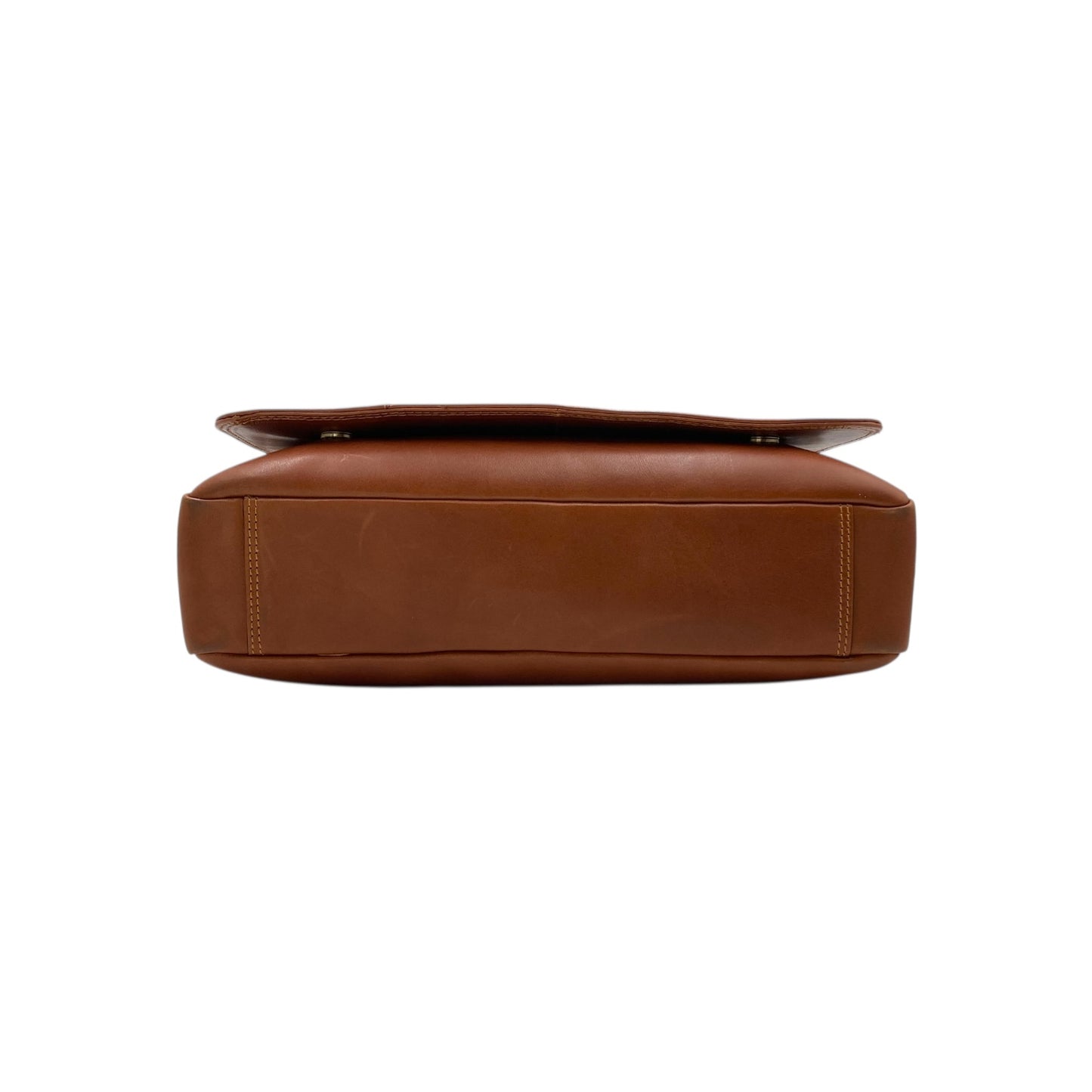 Italian Leather Messenger Bag # 2491