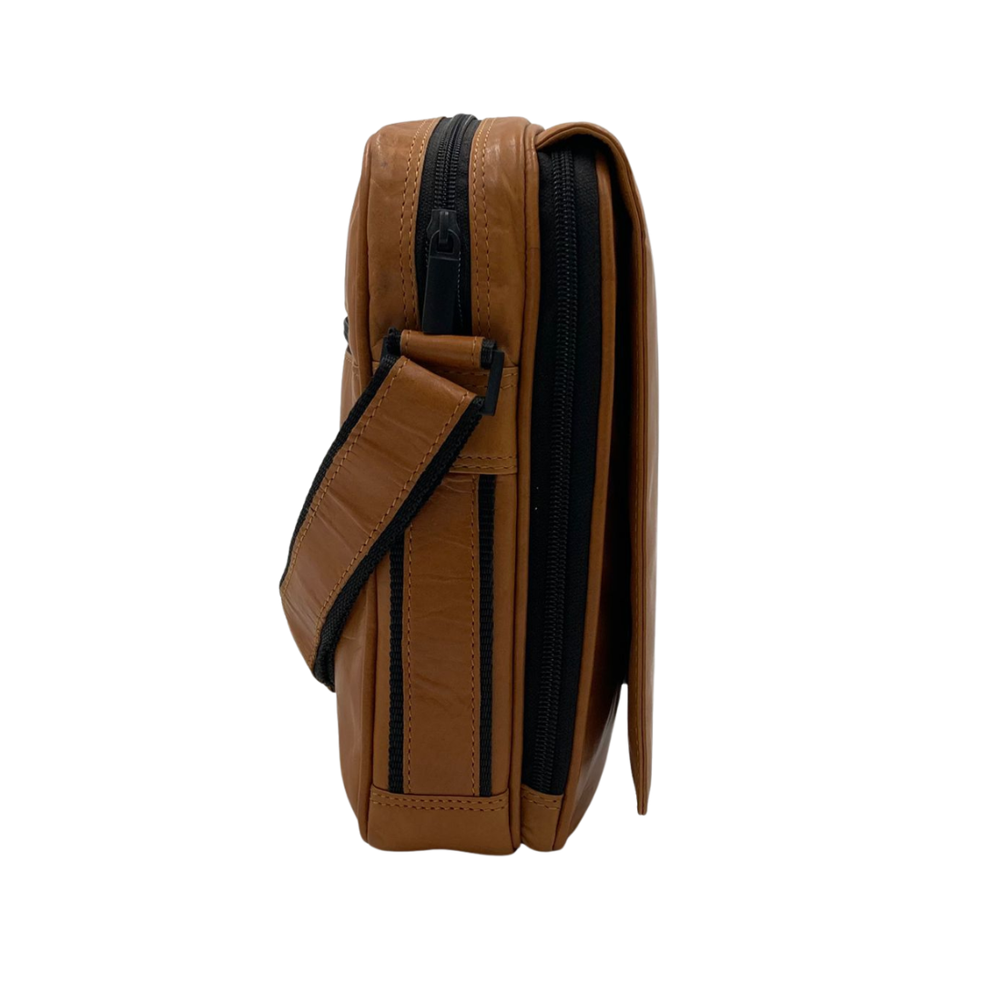 Musk Leather Crossbody/Messenger Bag #2353