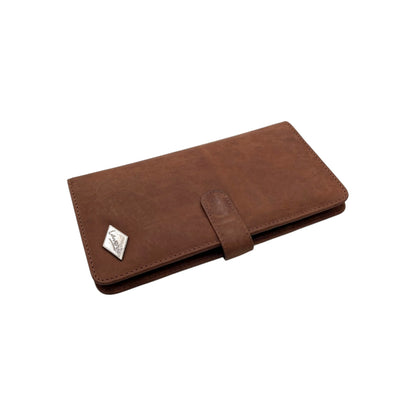 Vintage Premium Leather Family Passport Wallet # 1672L