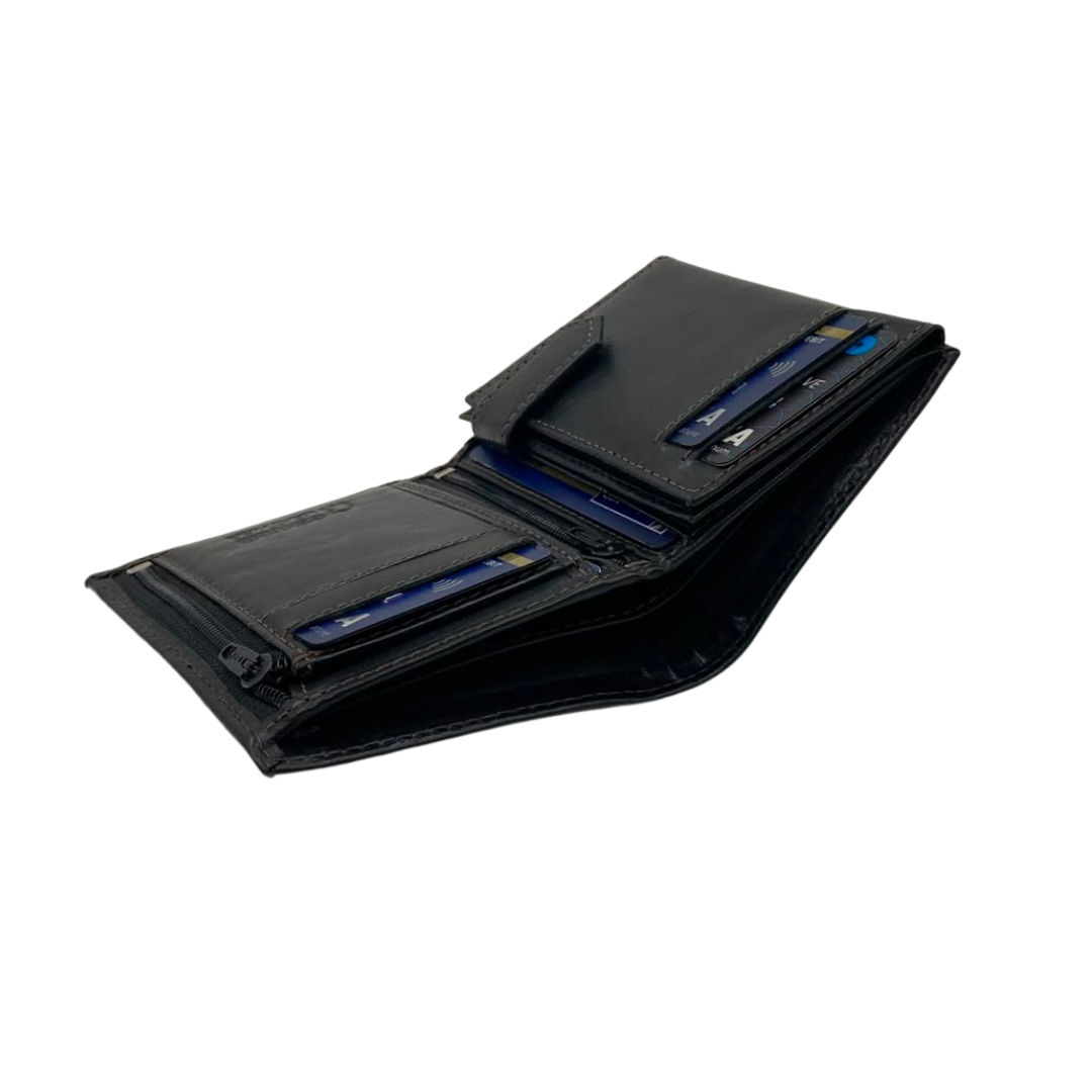 Standing Mens Collection Bi-Fold Wallet # 1191