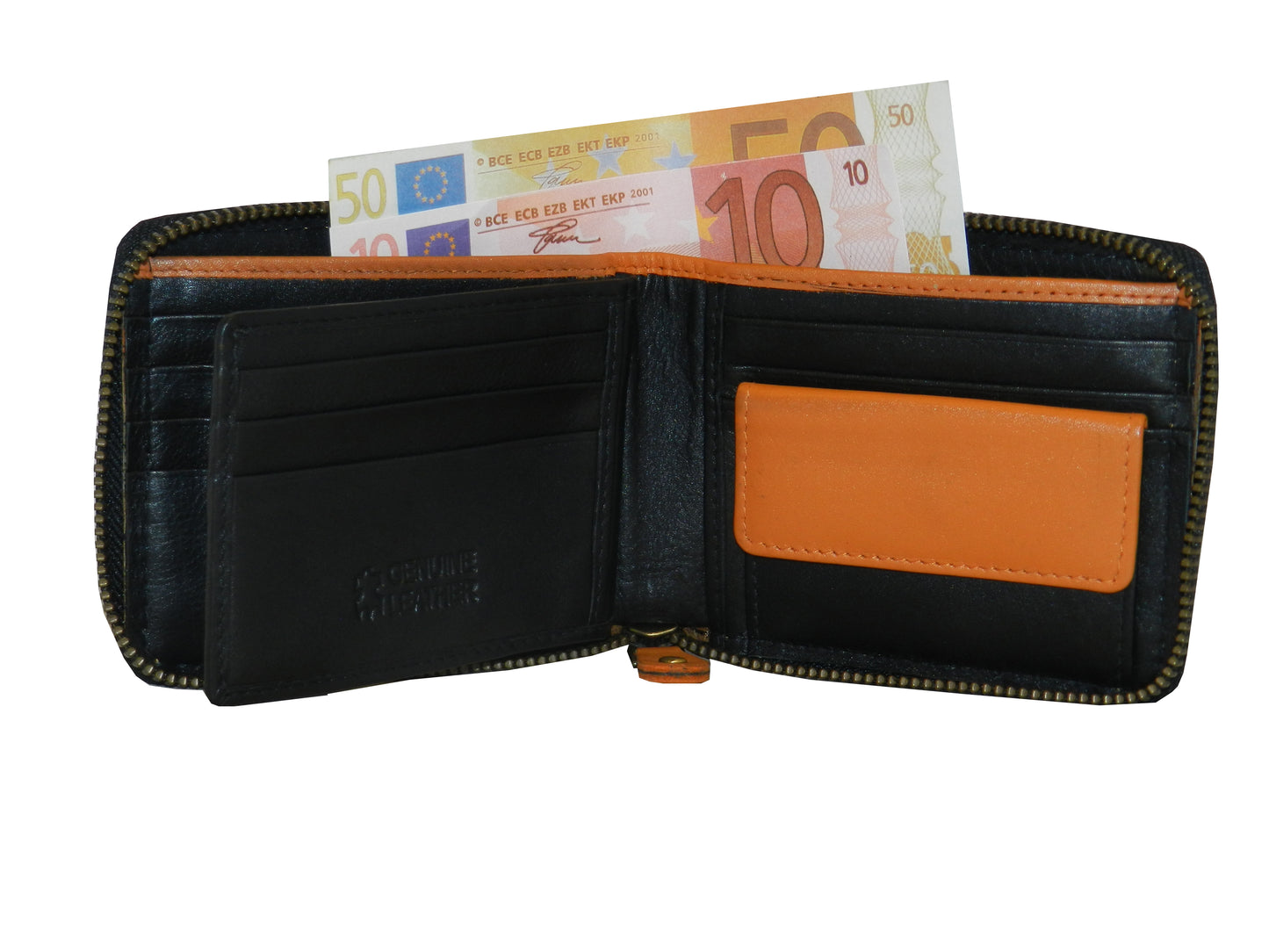 ZipVault 12 Card Full Zip Wallet #4094Z