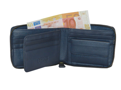 ZipVault 12 Card Full Zip Wallet #4094Z