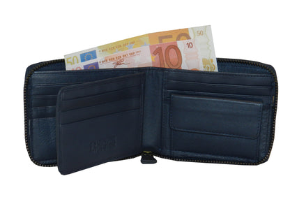 ZipVault 16 Card Full Zip Wallet #4094Z