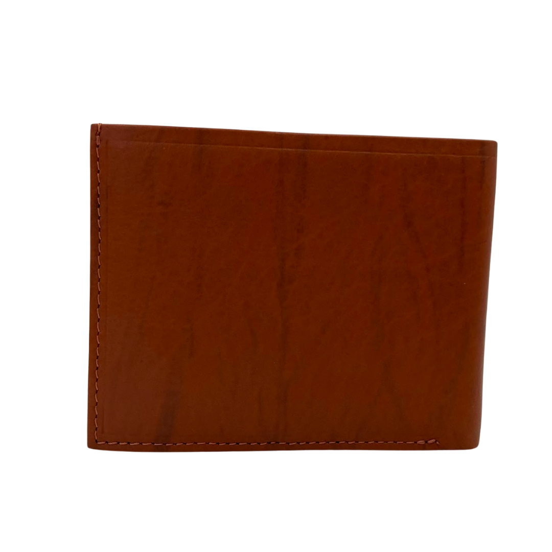 Mens Genuine Leather Mens wallet Leather Lined Bi fold Wallet For Men # 797A