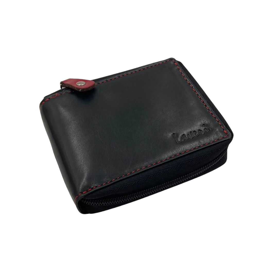 Fullzip leather mens Wallet #1426CZ