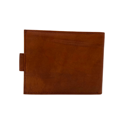 Antq, Smooth Leather Wallet With Inside Leather Lining # 1699L