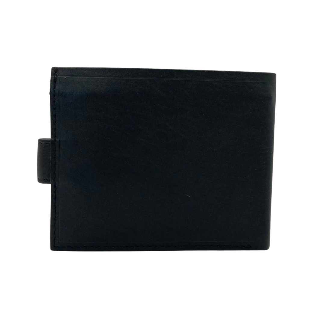 Mens Genuine Leather Mens wallet Leather Lined Bi fold Wallet For Men # 797AL