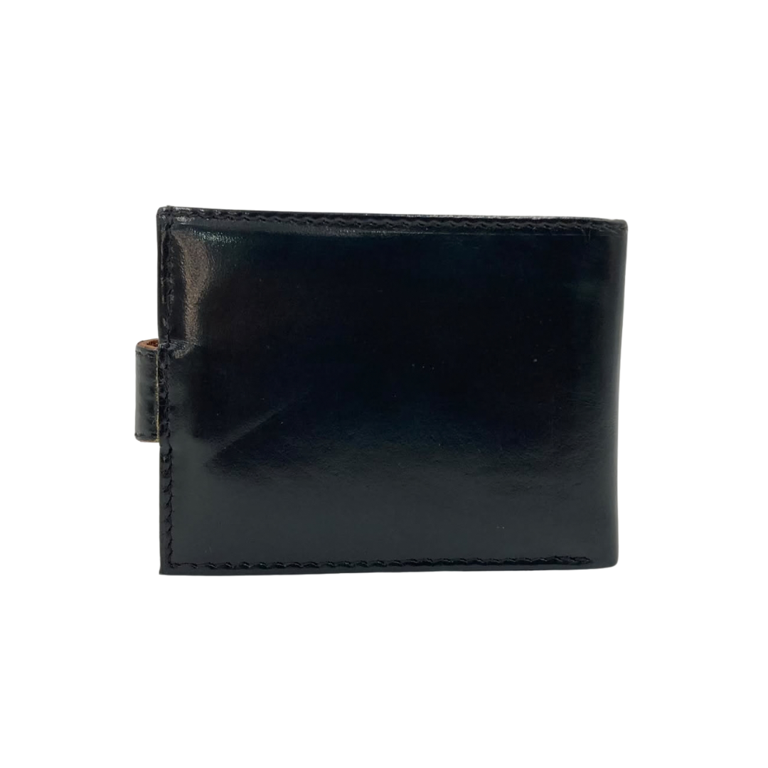 Classic Men's Waterproof Bifold Leather Wallet with Flip ID Window #1729 L