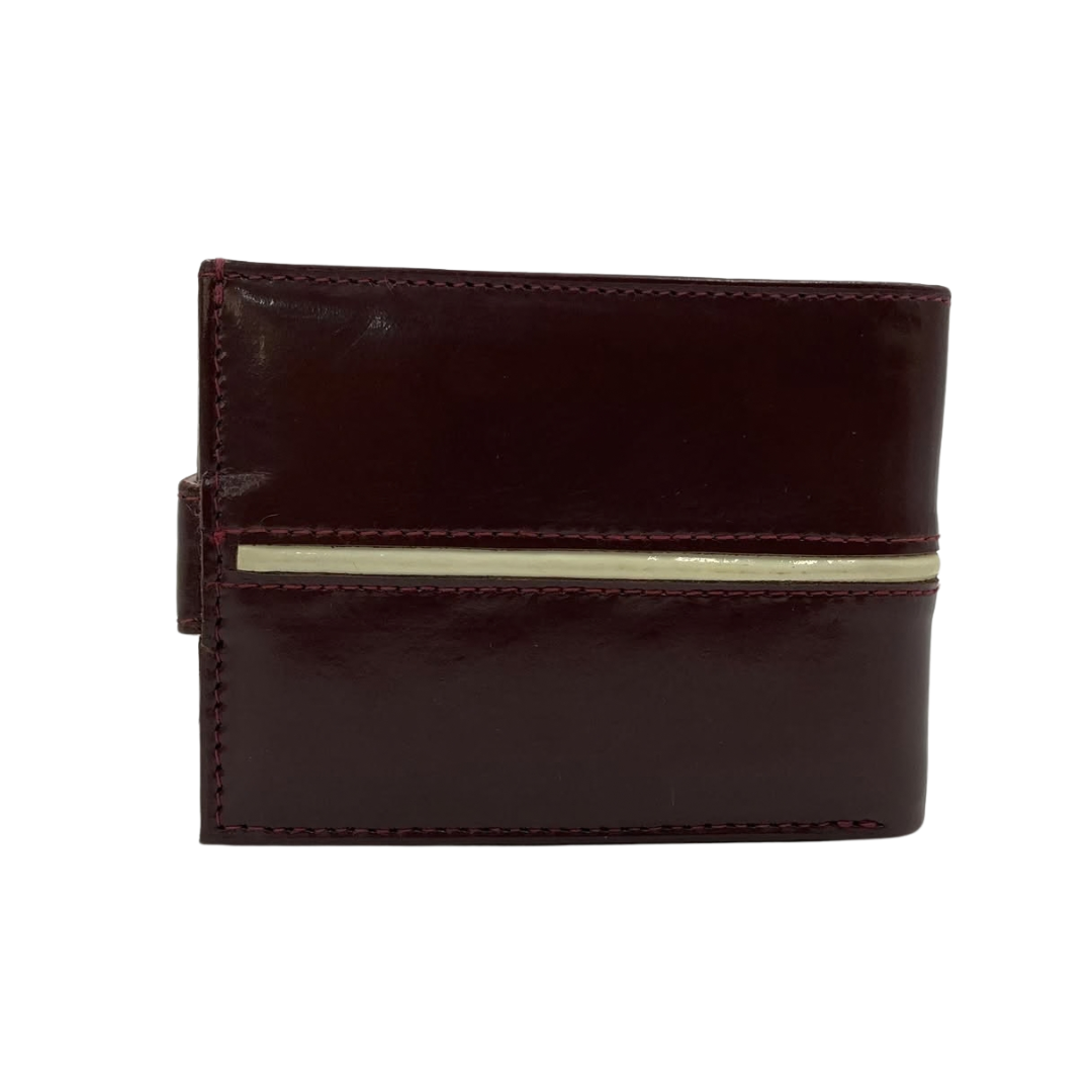Classic Men's Waterproof Bifold Leather Wallet with Flip ID Window #1729 L (C.L.)