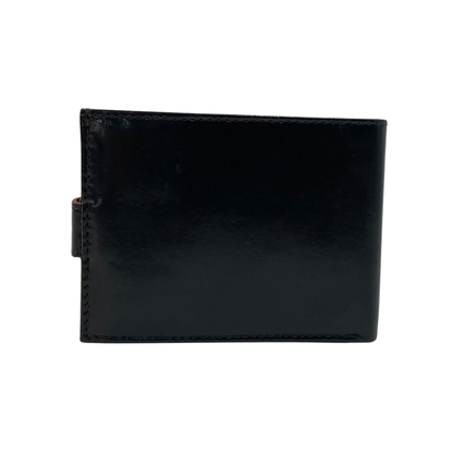 Classic Men's Waterproof Bifold Leather Wallet with Flip ID Window #892L