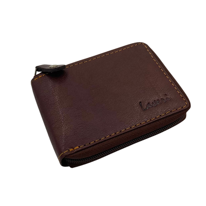 Fullzip leather mens Wallet #892Z