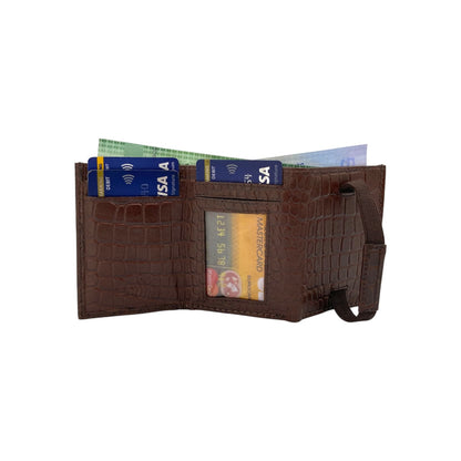 RFID Compact Z-Trifold Cards & Cash Wallet #  1891Z