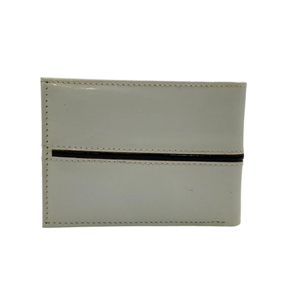 Classic Men's Waterproof Bifold Leather Wallet with Flip ID Window #1728