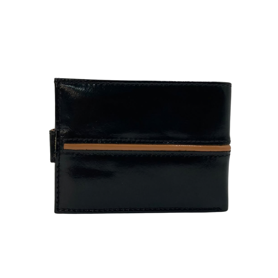 Classic Men's Waterproof Bifold Leather Wallet with Flip ID Window #1728L (C.L.)
