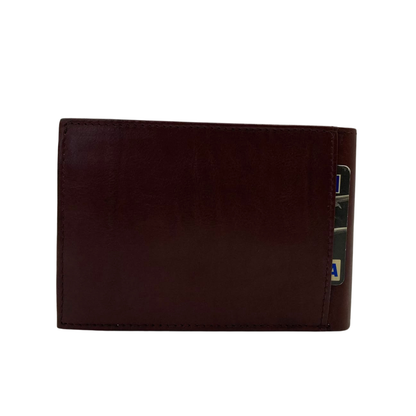 Antq, Smooth Leather Wallet With Inside Leather Lining # JD-1823