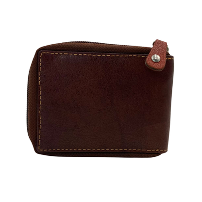 Fullzip leather mens Wallet #1074Z