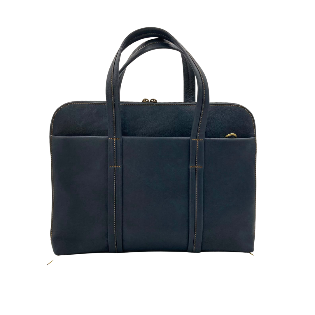 Expandable Leather Laptop Organiser Premium  # 2920