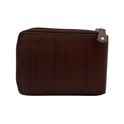 Fullzip leather mens Wallet #4094BZ