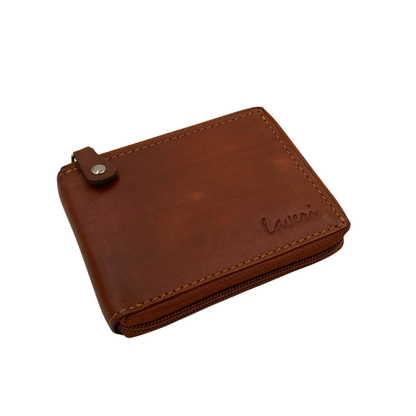 Fullzip leather mens Wallet #1426Z