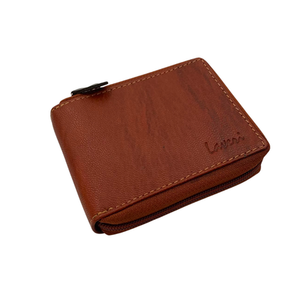 Fullzip leather mens Wallet #983AZ