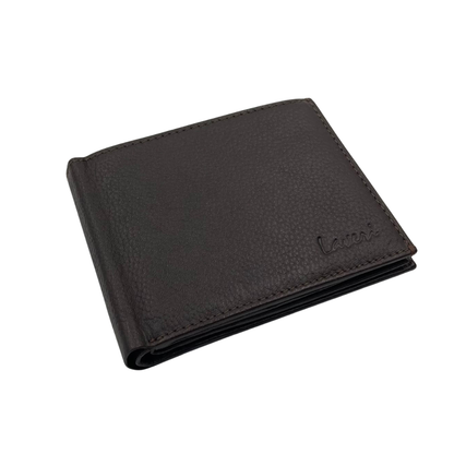 Antq, Smooth Leather Wallet With Inside Leather Lining # 1890C