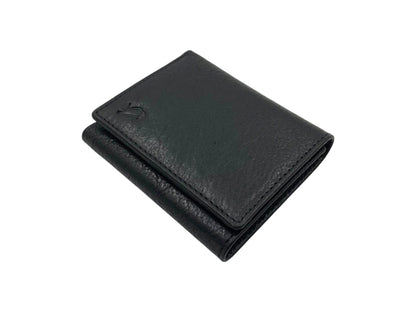 VacaPelle 8-10 Cards Trifold Genuine Leather Wallet # 4699
