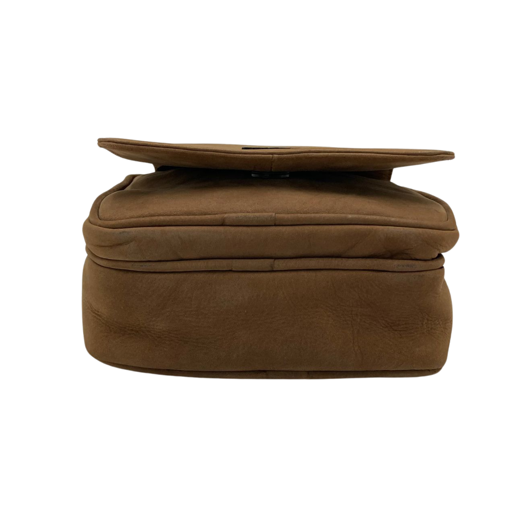 Leather Crossbody/Messenger Bag # 2355