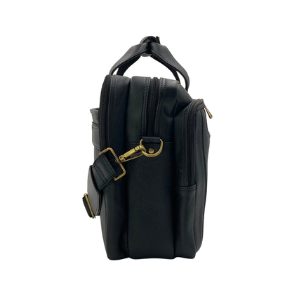 Expandable Leather Laptop Organiser Premium  # 2818