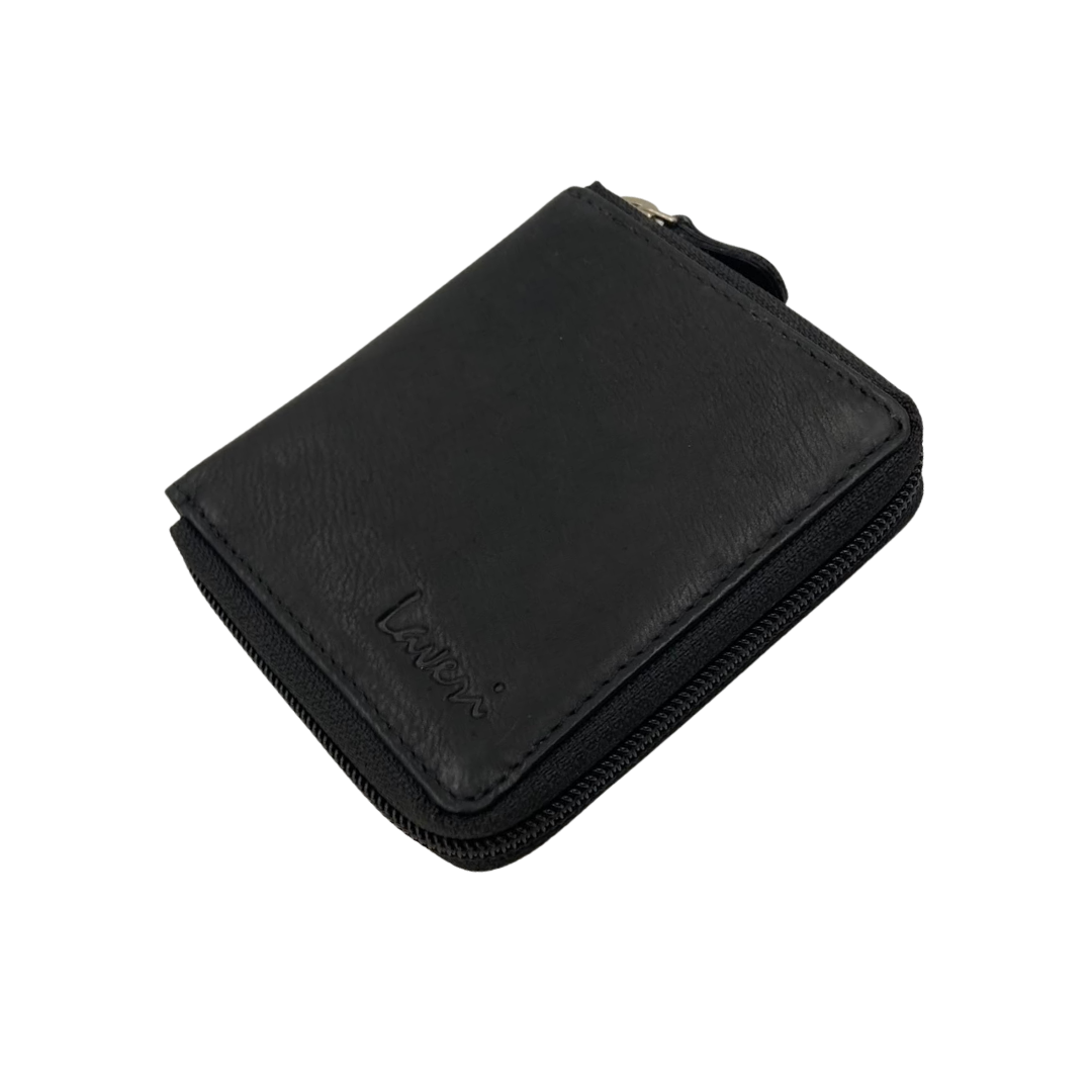 Fullzip leather mens Wallet #664CZ