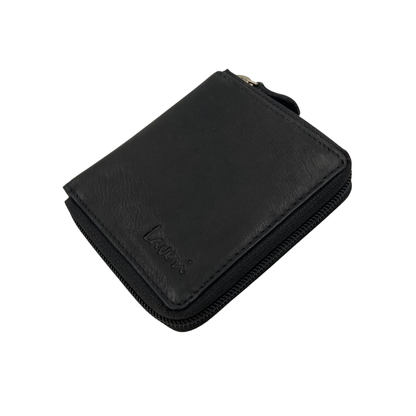 Fullzip leather mens Wallet #664CZ