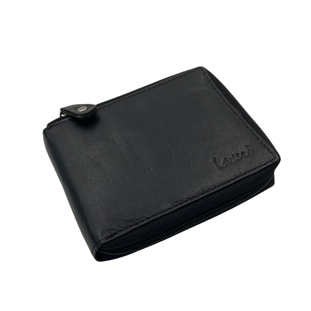 Fullzip leather mens Wallet #1406CZ