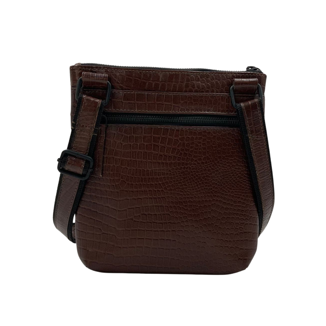 Leather Crossbody/Messenger Bag # 2488