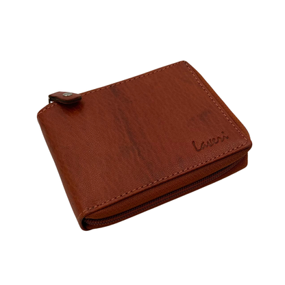 Fullzip leather mens Wallet #1406CZ