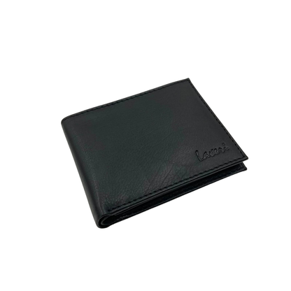 Mens Genuine Leather Mens wallet Leather Lined Bi fold Wallet For Men # 1013